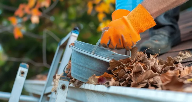 gutter cleaning service