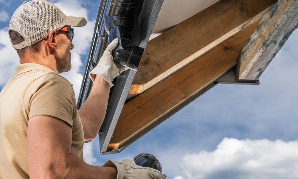 gutter cleaning and maintenance